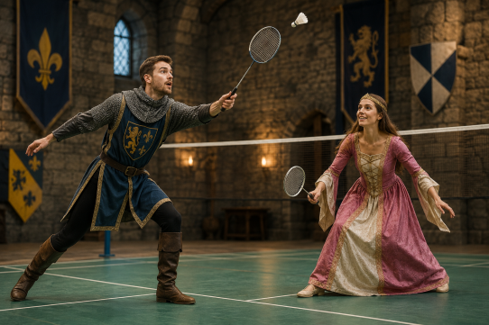 🏰 Bad’ médiéval – Les Badistes du Royaume de Provins ! ⚔️🏸